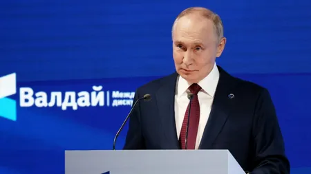 Vladimir Putin avertizează că RUSIA va reacționa puternic la „militarizarea Europei” /„Nu ne provocați!
