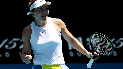 Simona Halep a pierdut primul set al partidei cu Garbine Muguruza, în semifinala Australian Open