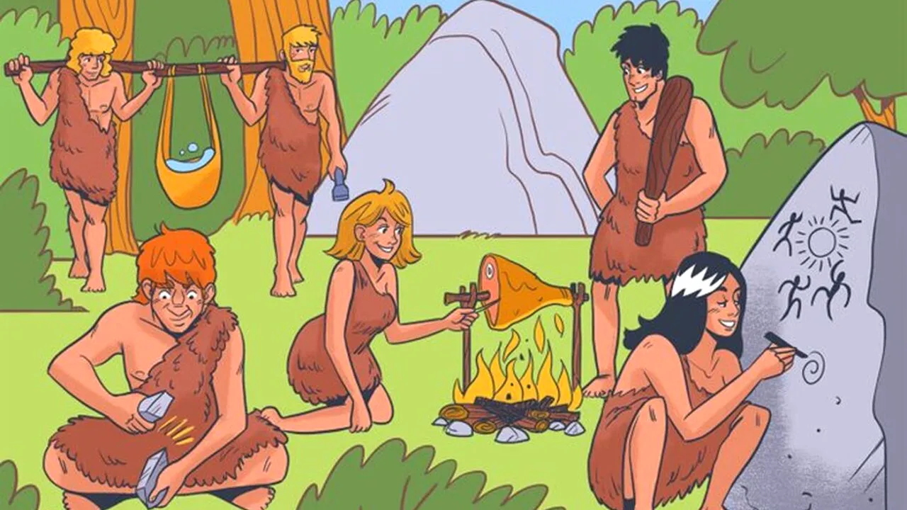 TEST IQ | Unul dintre acești 6 oameni primitivi vine, de fapt, din viitor. Care?