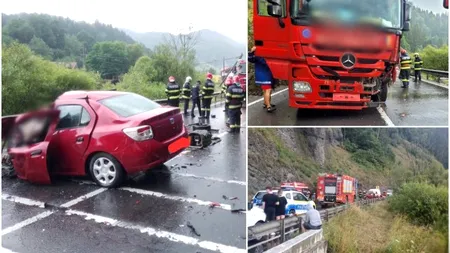 TRAGEDIE în Mureș. Soț și soție, morți după ce au intrat cu mașina într-un TIR