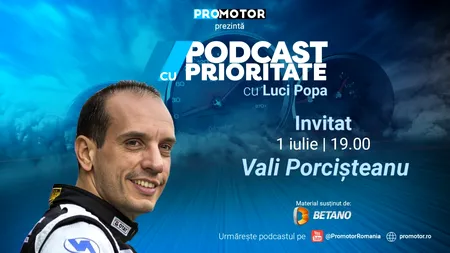 Vali Porcișteanu este invitatul cu numărul 11 al „Podcast cu Prioritate”