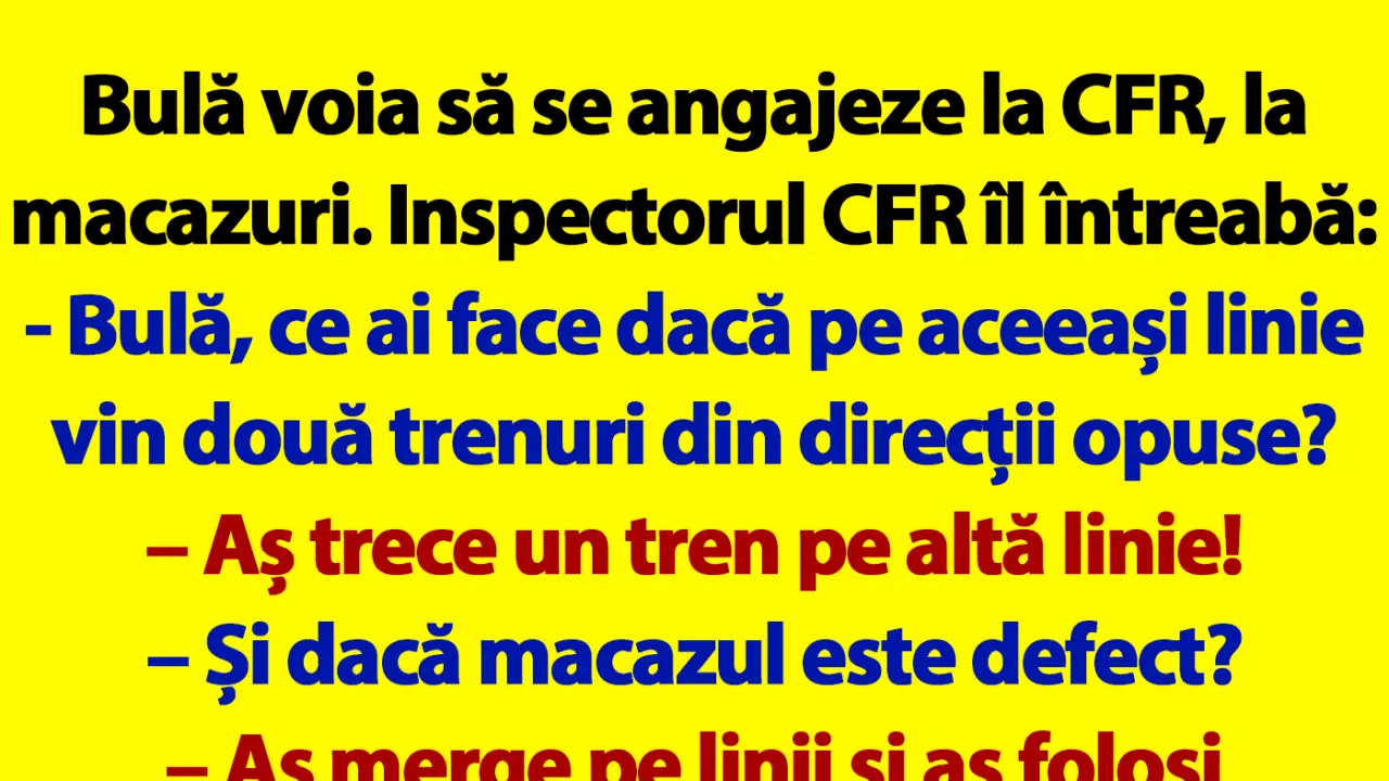 BANC | Bulă voia să se angajeze la CFR