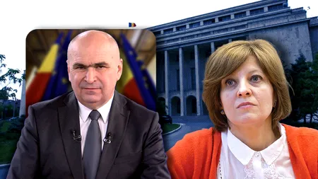 Bolojan o pune pe „aleasa” sa, Oana Gheorghiu, la treabă. Înainte să înceapă ședința de Guvern, Bolojan i-a urat „mult succes”