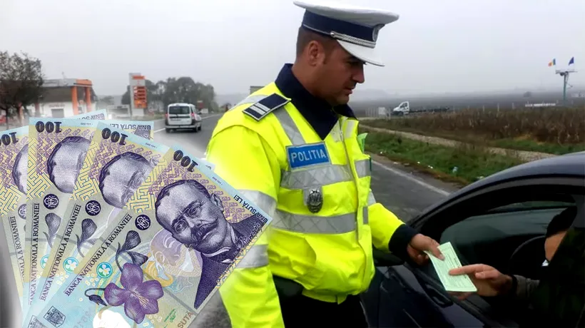 Cum a reacționat un polițist rutier din Prahova, după ce un șofer vitezoman i-a dat 400 de lei ȘPAGĂ
