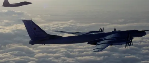 Situație periculoasă în Alaska: Avioane militare americane au fost mobilizate pentru interceptarea unor bombardiere ruse - FOTO