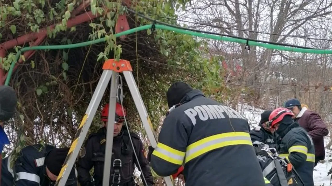Un bărbat de 41 de ani din Neamț a murit, după ce a căzut într-o fântână adâncă de aproximativ 10 metri