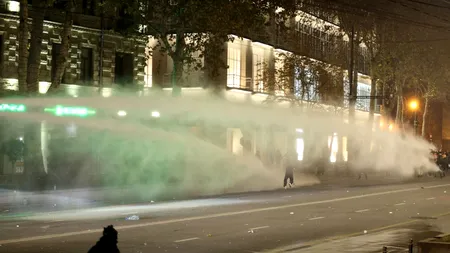 Unul dintre liderii opoziției din GEORGIA a fost reținut, pe fondul protestelor față de blocarea parcursului integrării europene