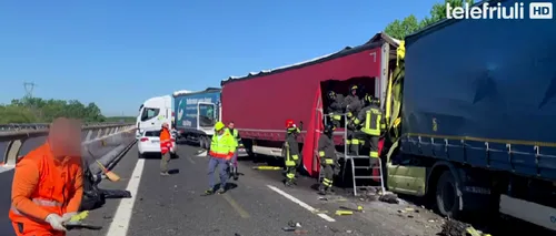Șofer român de TIR, mort în Italia, într-un cumplit accident
