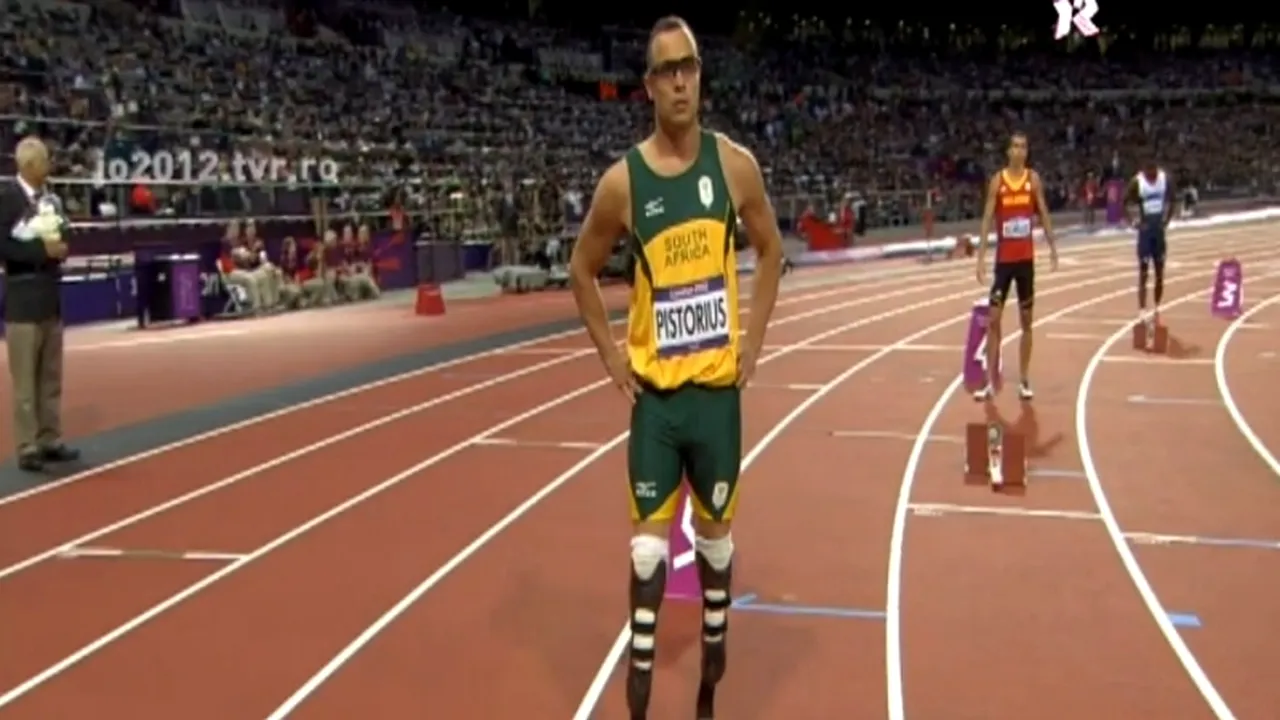 JO LONDRA 2012 - OMUL FĂRĂ PICIOARE, Oscar Pistorius, a încheiat semifinala la 400 m pe locul 8