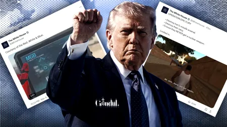 Casa Albă a publicat un alt videoclip cu atacuri aeriene din Iran care include o scenă dintr-un joc video popular