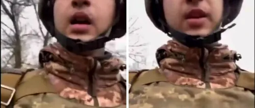 VIDEO| „Suntem bombardați. Mamă, tată, vă iubesc!” Mesajul tulburător transmis de un soldat ucrainean de pe front