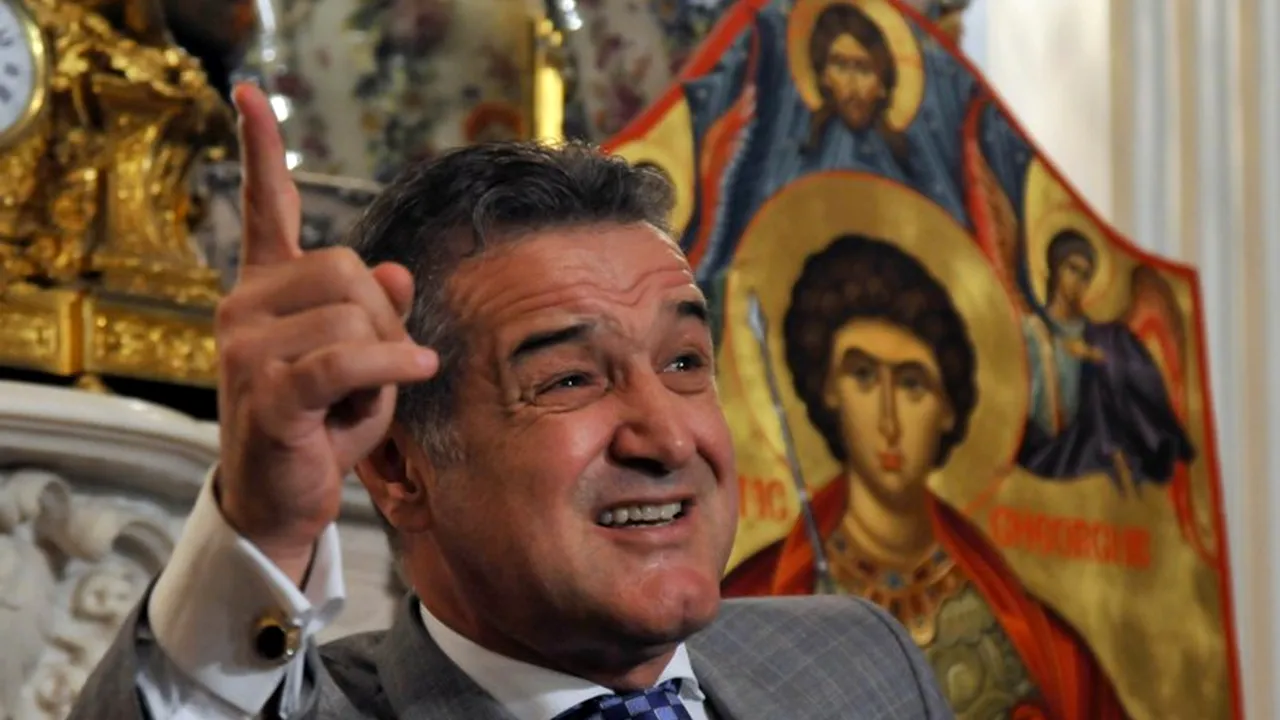 S-a lansat candidatul Gigi Becali: 
