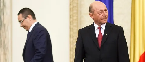 Băsescu: ''Opriți-vă, imbecililor!'' Reacția lui Ponta, când a citit acest îndemn