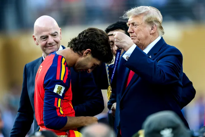 Ferran Torres, medaliat de președintele american Donald Trump 