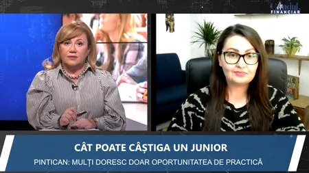 GÂNDUL FINANCIAR. Ce șanse au tinerii pe piața muncii. Andra Pintican, Undelucram.ro: Nu toți vor să fie plătiți, mulți vor doar oportunitatea de practică