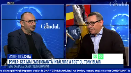 VIDEO | Victor Ponta: Cred foarte mult în relațiile personale din politică / Am fost intimidat când am mers în vizită la Papă
