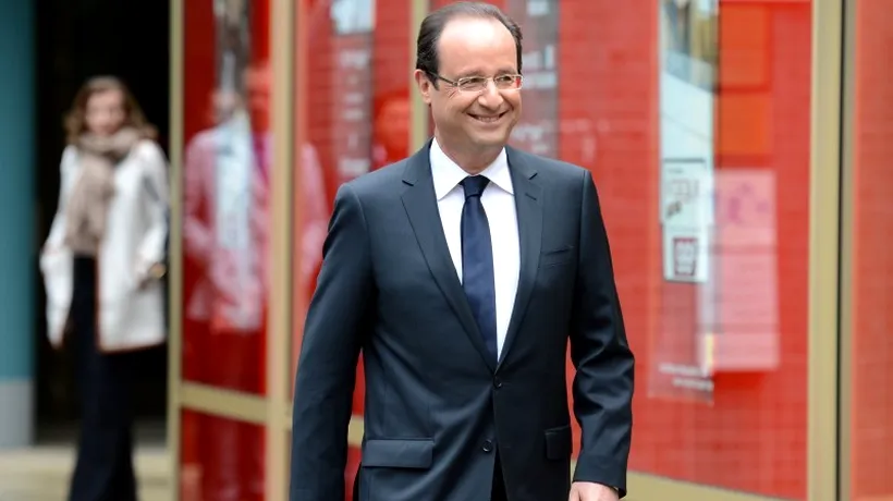 ALEGERI ÎN FRANȚA. Francois Hollande a declarat după vot că se simte ca în primul tur
