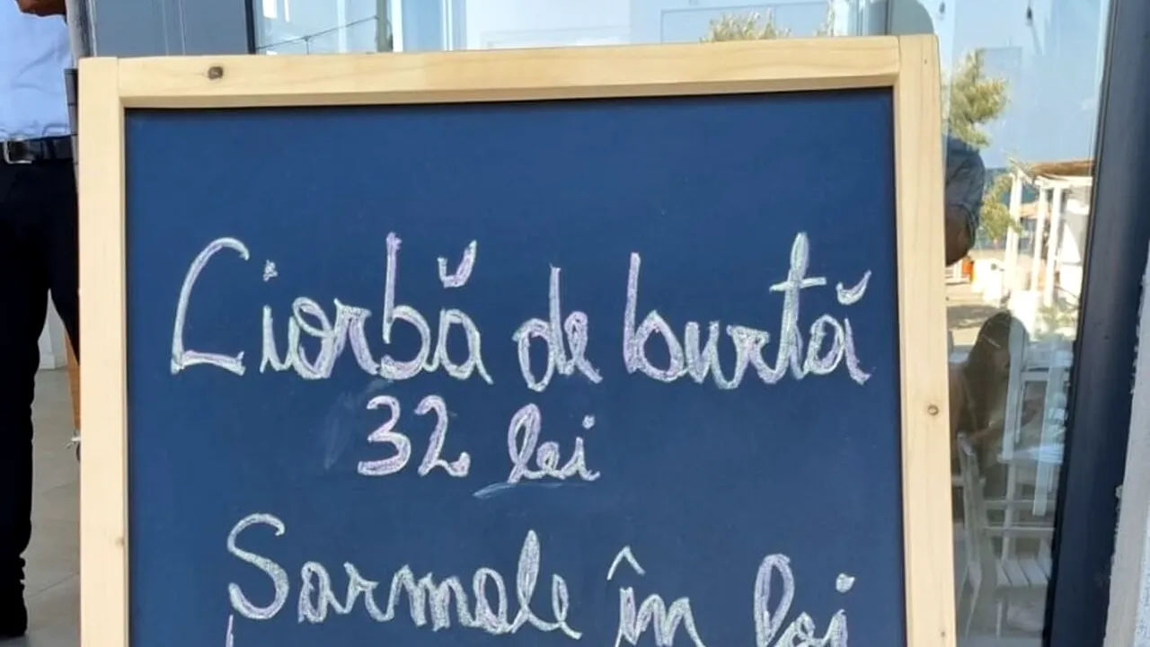 Scandalos! Câți lei costă o porție de sarmale în Mamaia. O simplă ciorbă de burtă e 32 de lei!