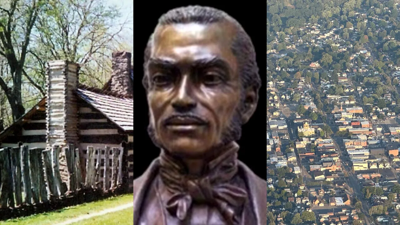 În 1835, fostul sclav Frank McWorter a cumpărat un teren de 80 acri în Ilinois cu 100 de dolari. Un an mai târziu, acesta a înființat New Philadelphia