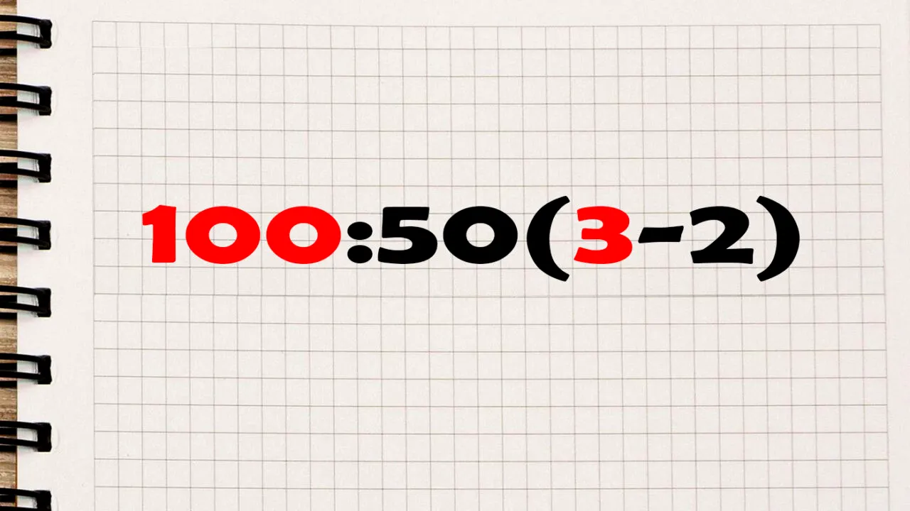 Test de inteligență banal | Cât face 100:50(3-2)? Sigur ai fost atent?!