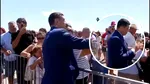 George Simion, prezent la Constanța de Ziua Marinei Române. Liderul AUR a făcut poze cu mulțimea