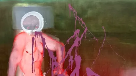 Lucrare controversată expusă în Paris, stropită cu vopsea de un vizitator „nemulțumit”