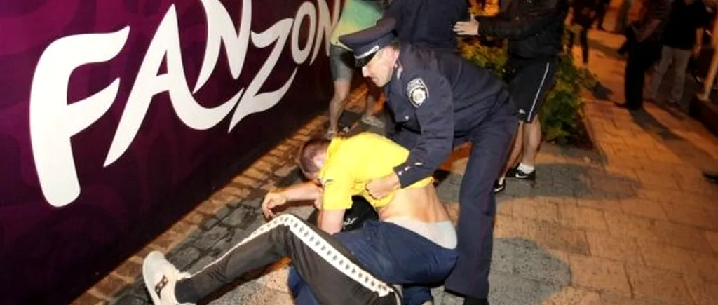 EURO 2012 - Suporterii ruși s-au luat la bătaie cu stewarzii polonezi, după primul meci. VIDEO