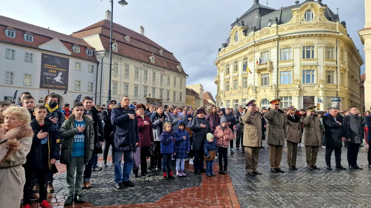 Scandal la Sibiu de Ziua Unirii Principatelor. Social-democrații îi acuză pe liberali că au sărbătorit în avans pentru a pleca în minivacanță: ”Este o rușine!”