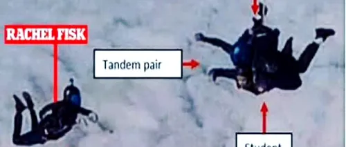 O instructoare de parașutism și-a filmat propria MOARTE, după ce parașuta nu s-a deschis în timpul unei căderi libere