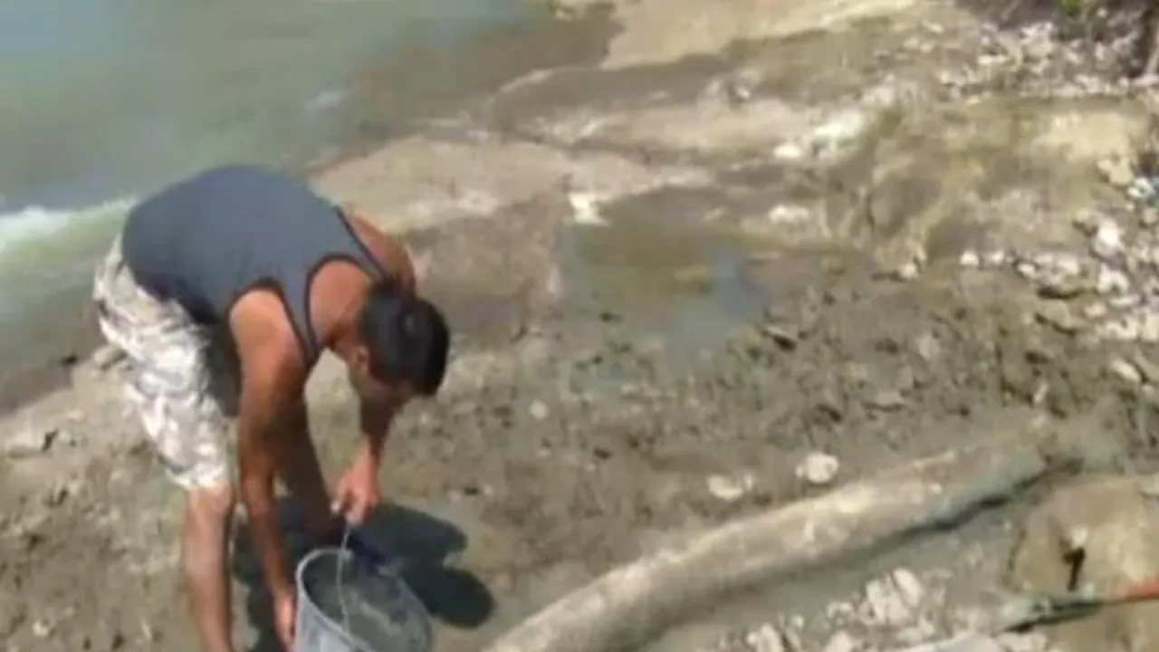 Ce a descoperit, din întâmplare, un student la Arheologie pe malul Ialomiței