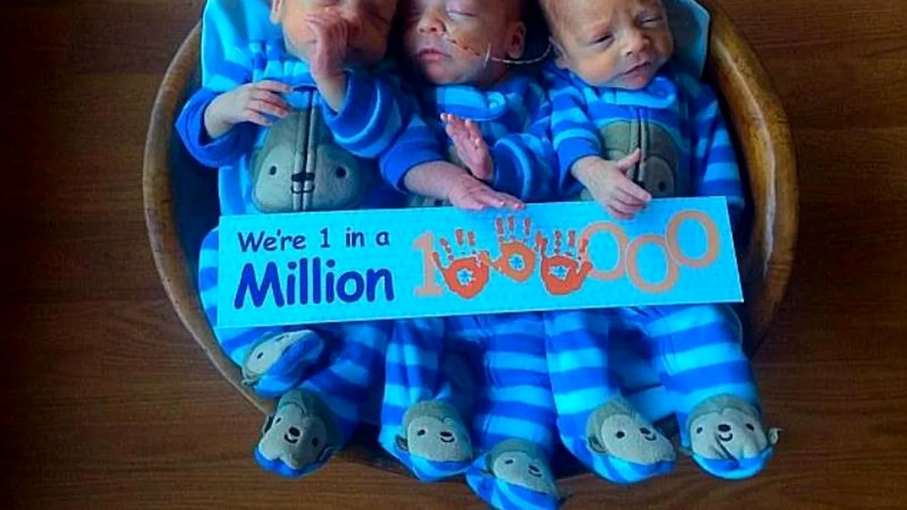 Un caz la un milion. Știința tripleților identici