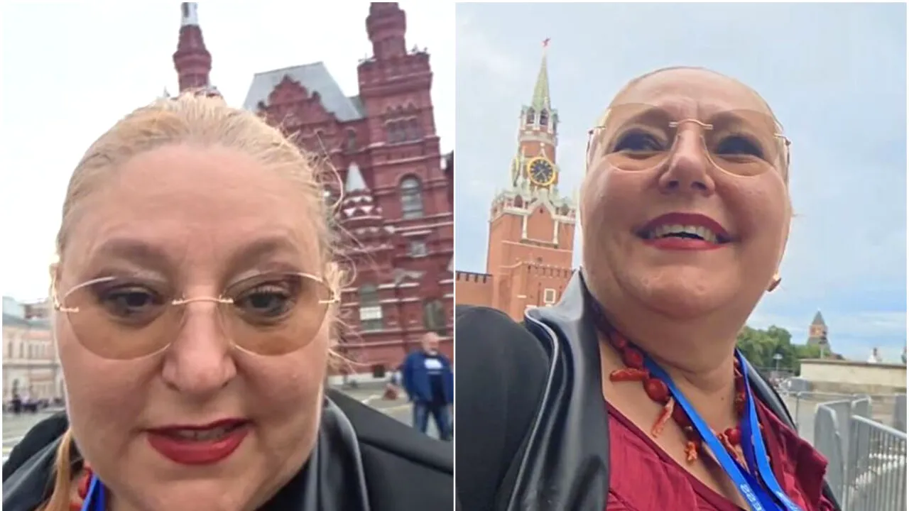 Diana Șoșoacă, laude de la Moscova. Spune că Rusia este „liberă”: „Ăștia sunt extrem de civilizați”