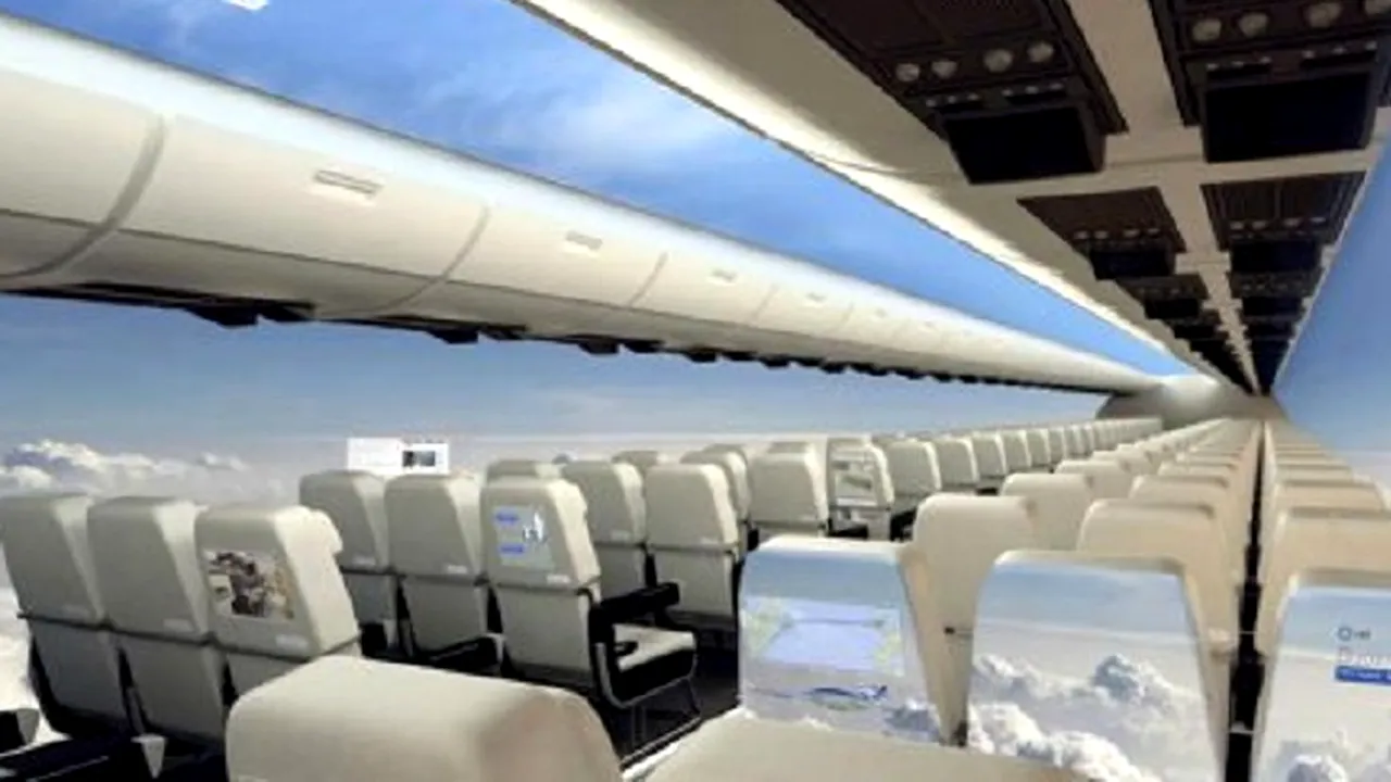 IMAGINI care-ți taie respirația: acesta este „AVIONUL FĂRĂ GEAMURI