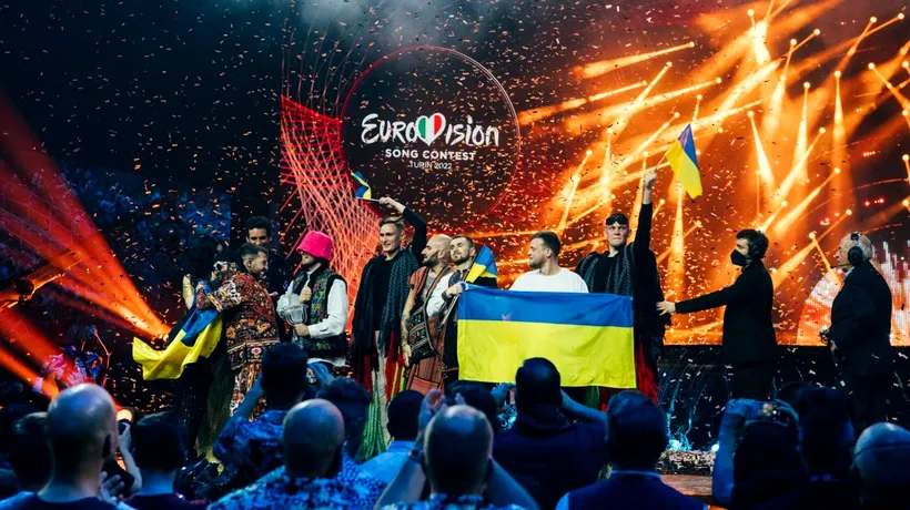 EUROVISION 2022. România s-a clasat pe locul 18. Ucraina a câștigat Finala Eurovision 2022 / Ce va face Kalush Orchestra cu trofeul