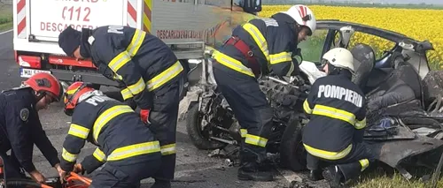 Accident CUMPLIT în județul Constanța! Un bărbat a murit după ce a intrat cu mașina sub un TIR