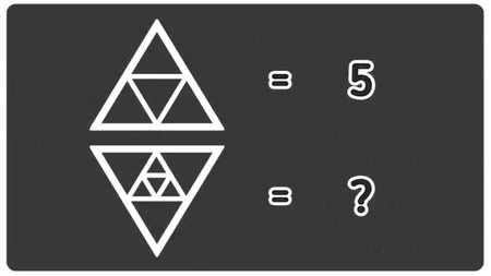 TEST IQ | Câte triunghiuri vezi în a doua imagine? Geniile răspund imediat