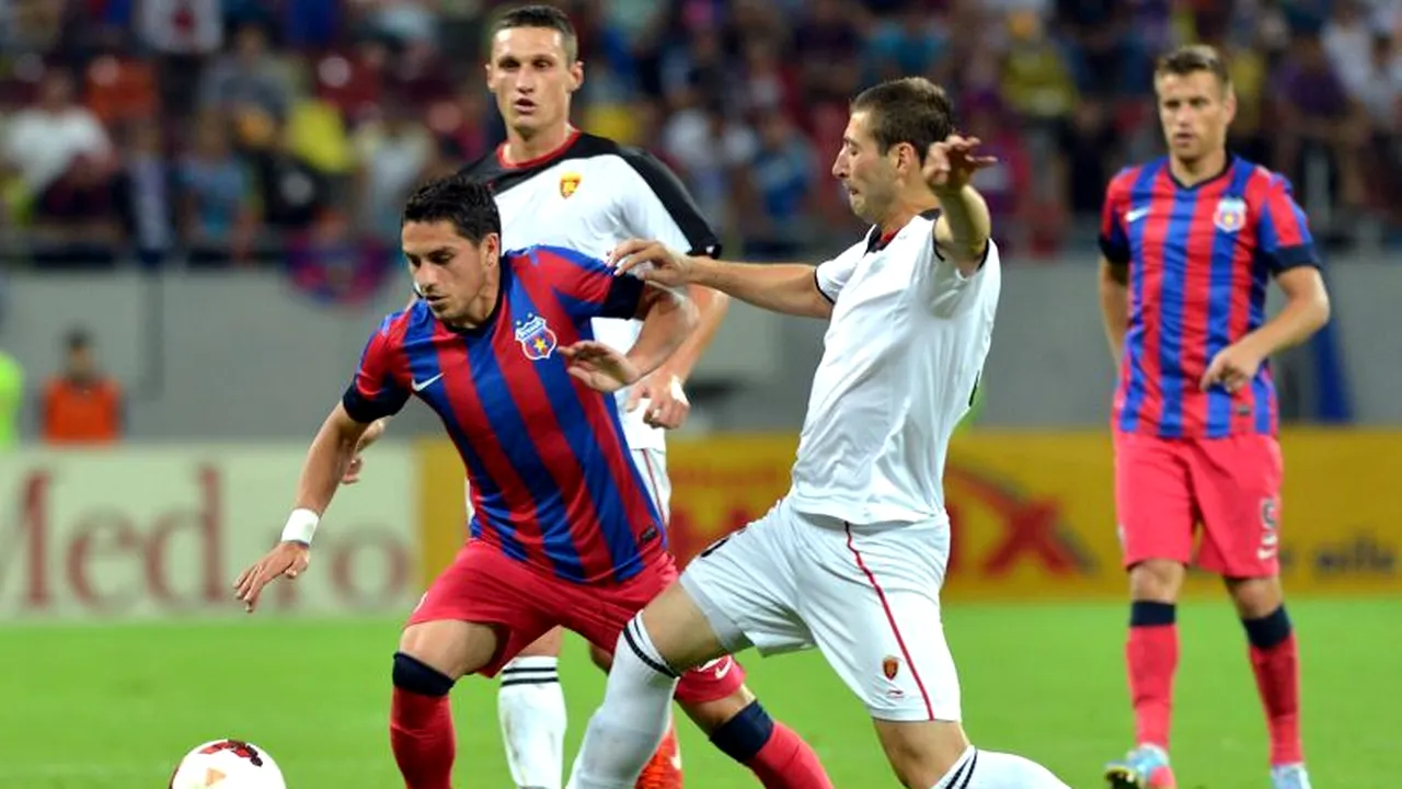 Steaua a trecut de Vardar, 5-1 la general, și va întâlni Dinamo Tbilisi în turul trei preliminar al Champions League