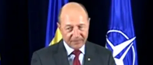 Detaliul trecut cu vederea la discursul lui Traian Băsescu de la Cotroceni. FOTO
