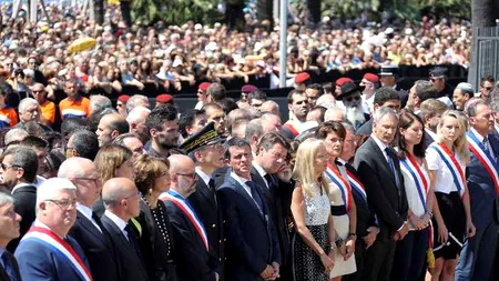 Premierul francez, huiduit la momentul de reculegere ținut în Nisa: 