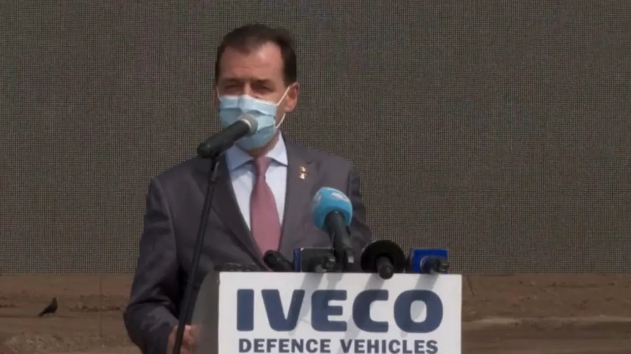 Camioanele tactice pentru MApN, produse de IVECO la Petrești. Orban: Este o investiție foarte importantă, care va genera locuri de muncă și dinamică economică