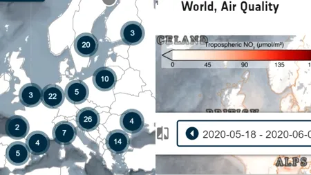PLATFORMĂ. CE și Agenția Spațială Europeană monitorizează din satelit redresarea după pandemia de COVID-19