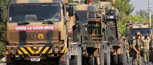 Armata turcă a bombardat un convoi SIIL în Siria