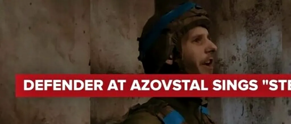 VIDEO | Melodia „Stefania”, câștigătoarea Eurovision 2022, cântată de un soldat în uzina Azovstal