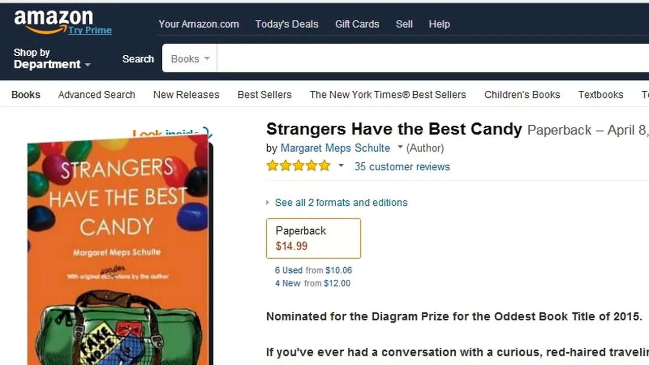 O carte în care autoarea prezintă discuțiile pe care le-a purtat cu diverși necunoscuți din SUA are 