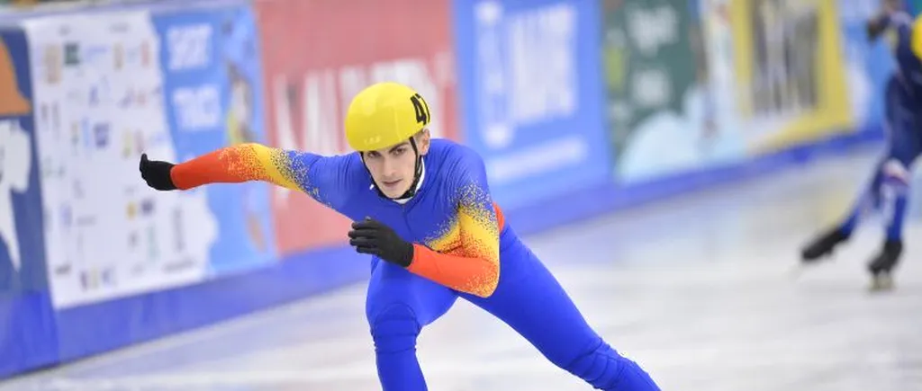 FOTE 2013 Prima medalie pentru România: patinatorul Emil Imre, argint la 500 m short-track
