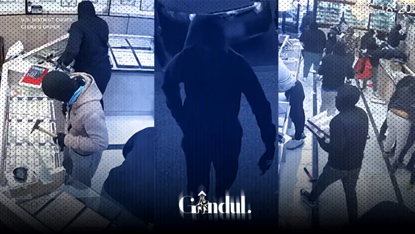 Mai spectaculos ca orice film. Jaf de 1,7 milioane de dolari în 70 de secunde într-un magazin de bijuterii din California