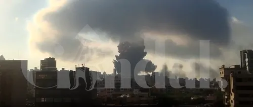 Imagini exclusive cu explozia din Beirut. Suflul deflagrației a ajuns la kilometri distanță. S-a aflat care a fost cauza deflagrației