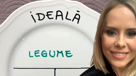 Mihaela Bilic a făcut calculul. Cum arată farfuria ideală, dacă vrei să slăbești sau dacă vrei să îți menții greutatea