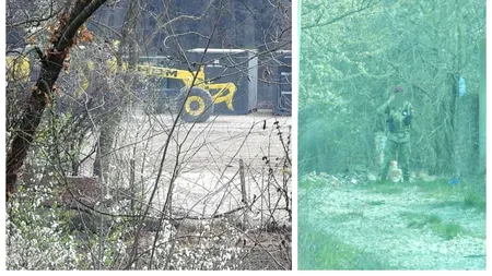 IMAGINI EXCLUSIVE de la construirea spitalului de campanie la 