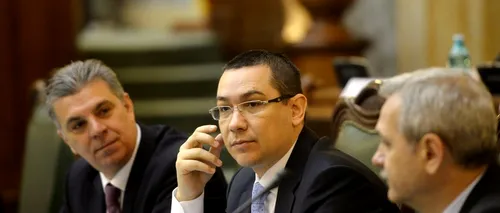 Ponta, parlamentarilor USL: În primele săptămâni ale sesiunii să adoptați iar Legea referendumului